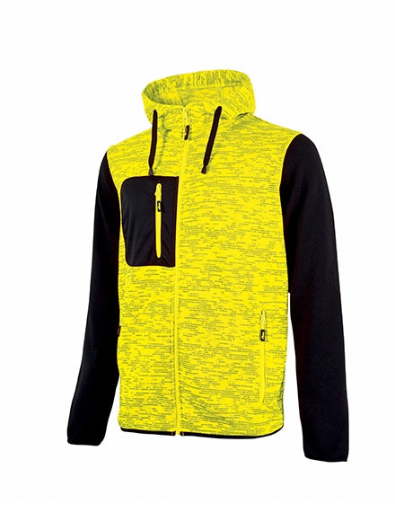 FELPA UPOWER RAINBOW INVERNALE ZIP INTERA